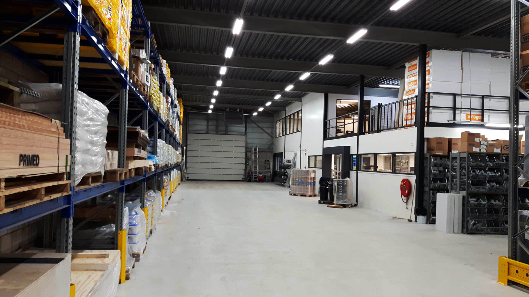 LED verlichting Magazijn Govers